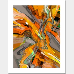 Digital abstract art 1.5 Posters and Art